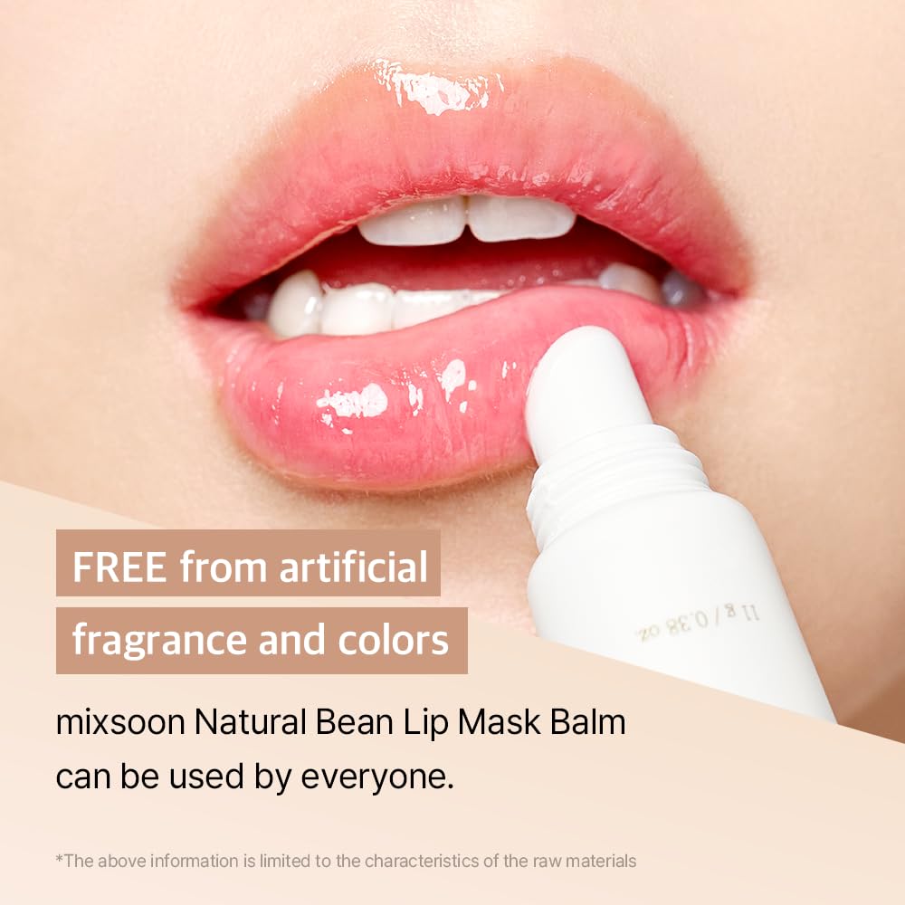 mixsoon Lip-care application gloss image demonstrates easy daily use for smooth, kissable lips.
