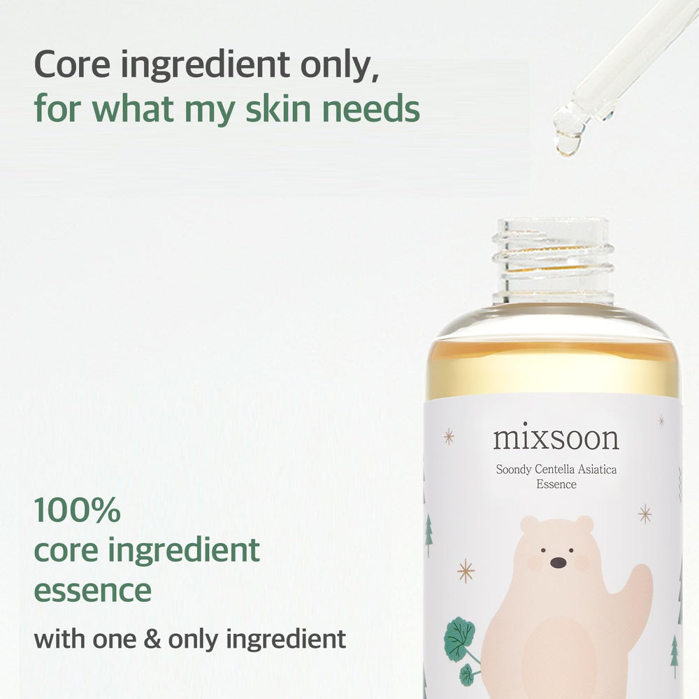 mixsoon Soondy essence absorption massage highlights soothing layer without stickiness