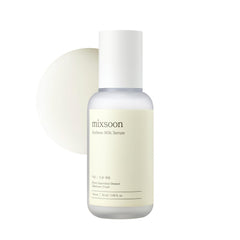 Mixsoon Soybean Milk Serum bottle showcasing hydrating glow.