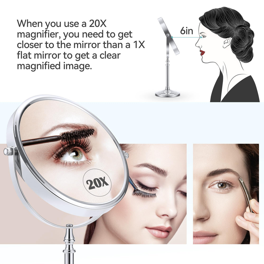 MIYADIVA magnifying view helps precise tweezing and lens application.