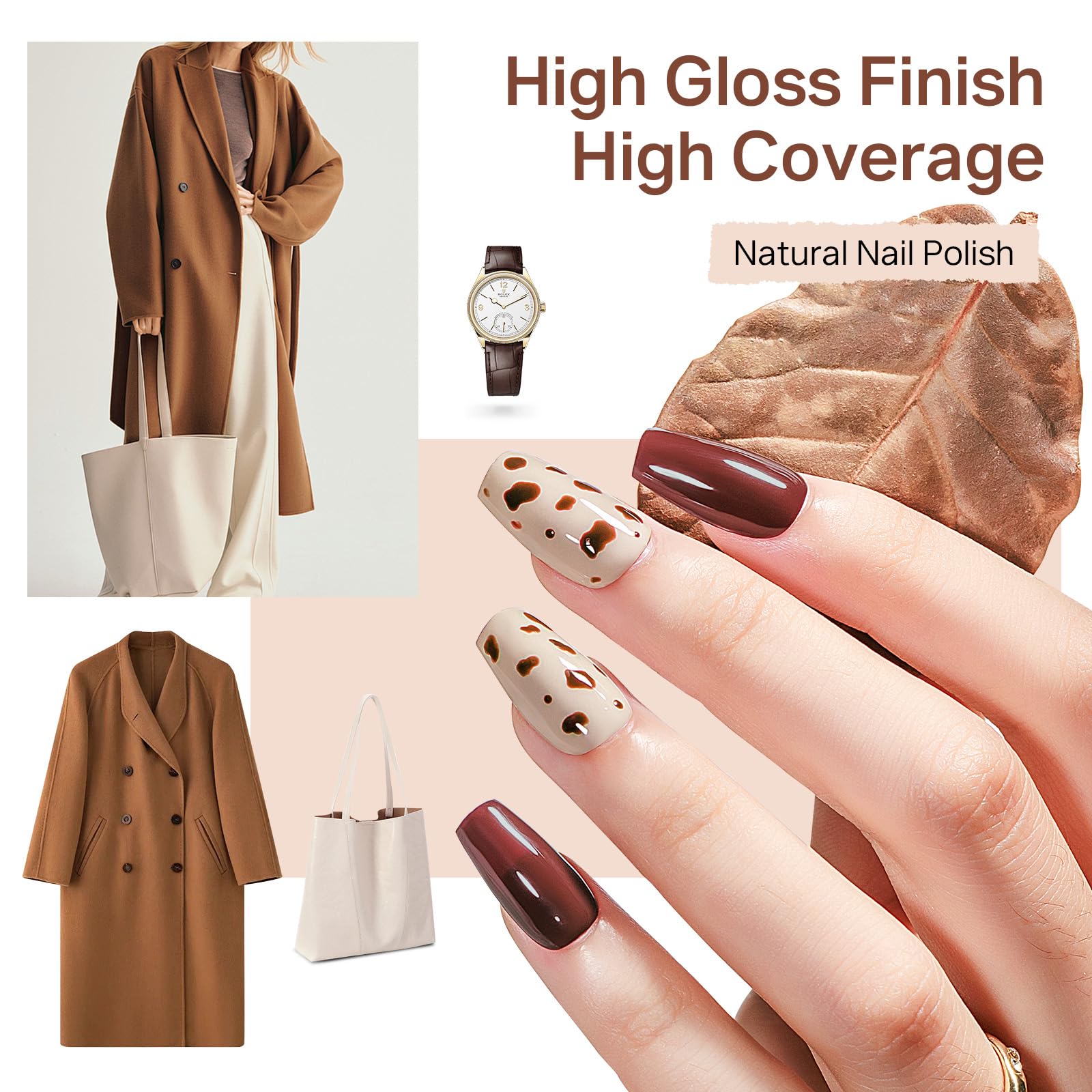 MIZHSE fall winter palette image featuring gray brown red purple green