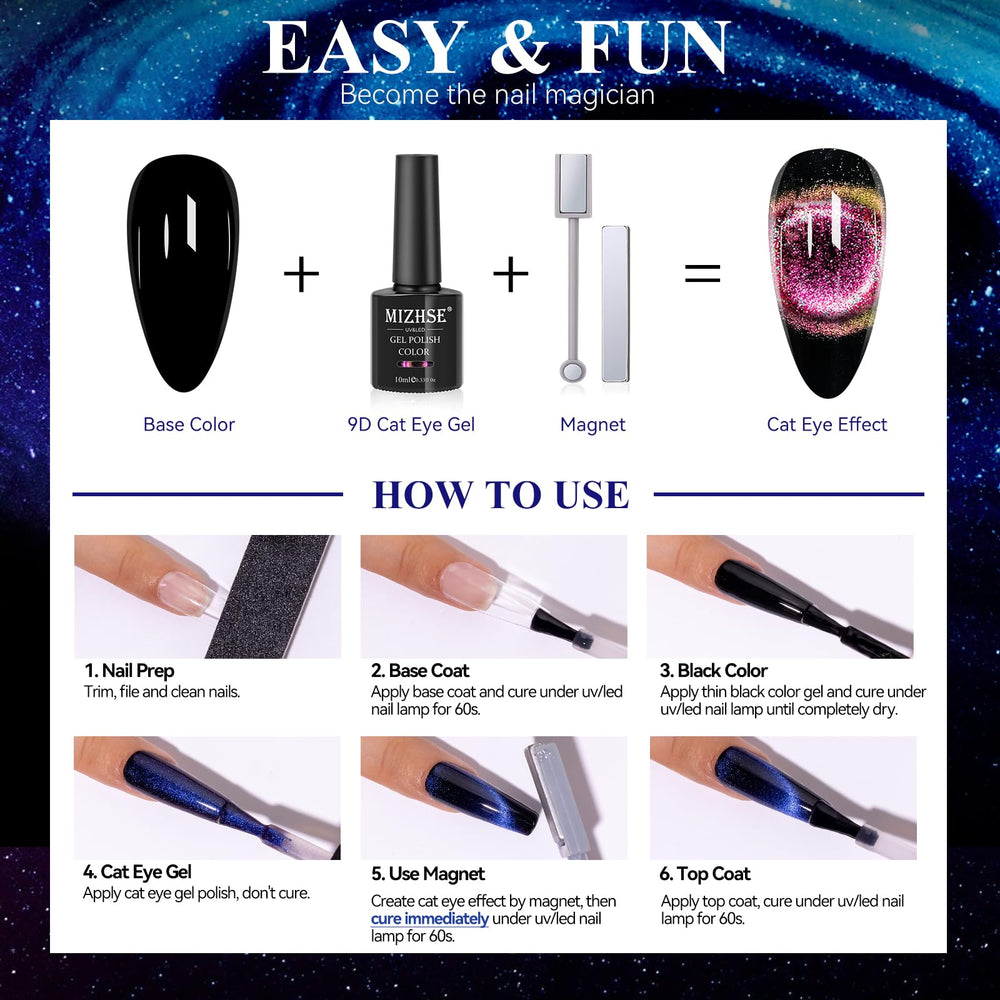 MIZHSE gift-ready set makes a thoughtful present for nail-art lovers.