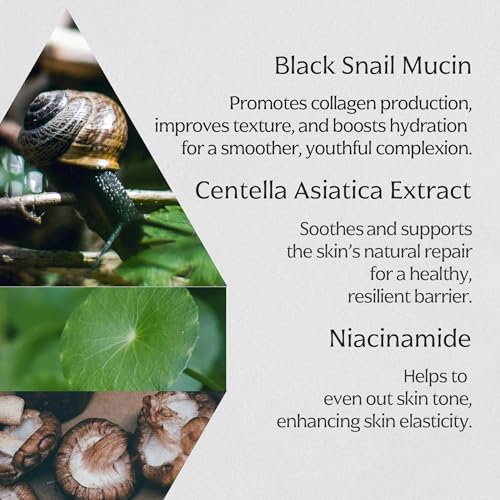 MIZON product packaging with ingredients list emphasizing natural and Niacinamide.