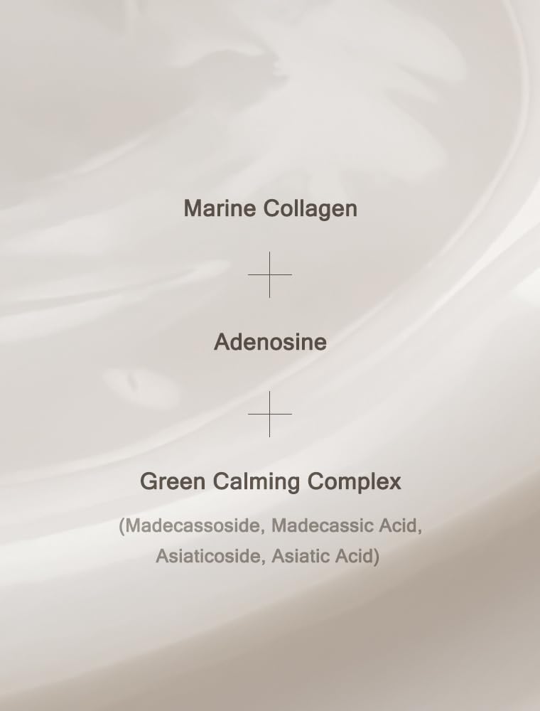 MIZON Collagen Power Lifting Cream packaging overview and calm formula