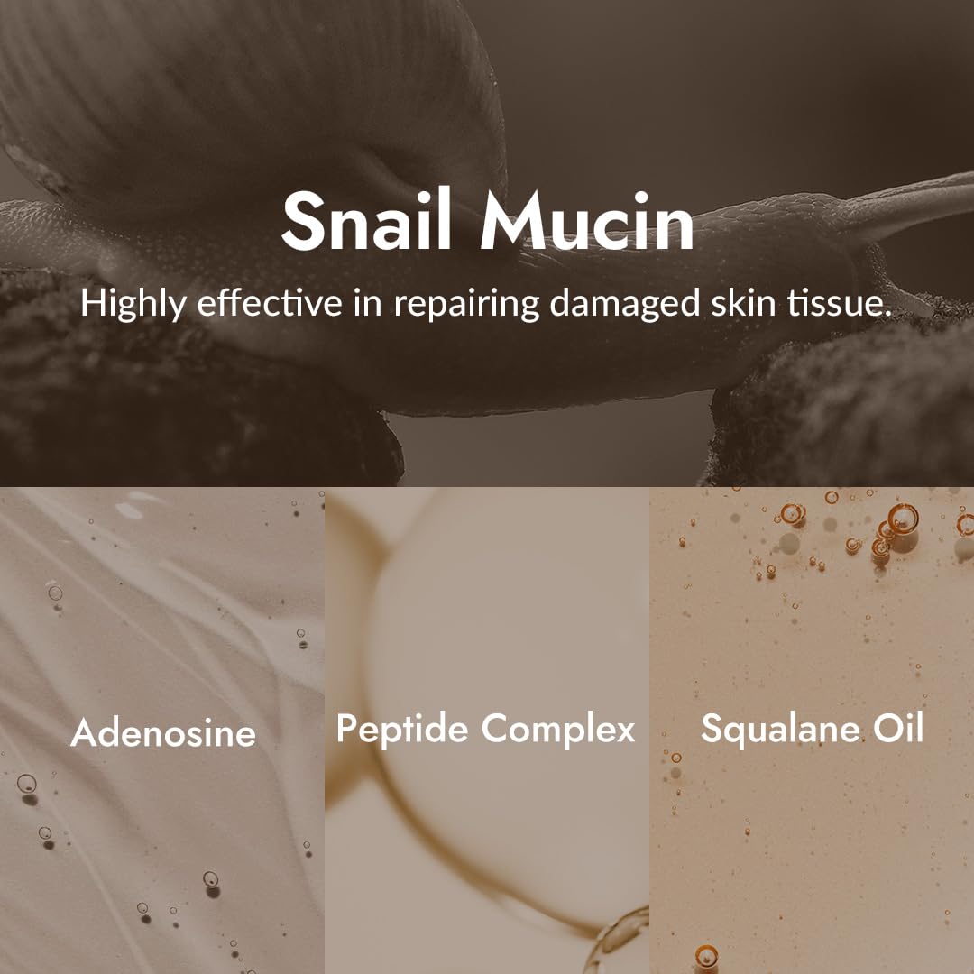 MIZON Snail Line Eye Cream packaging displays premium snail filtrate benefits.