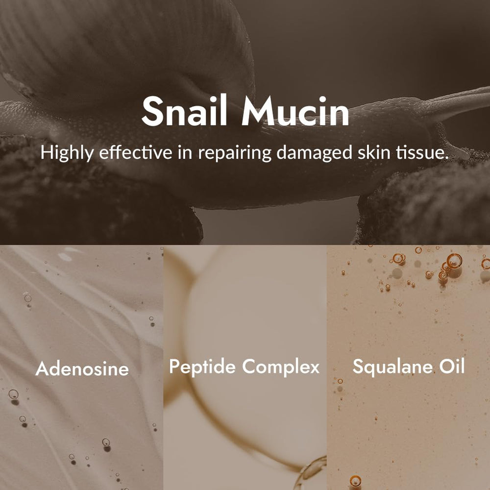 MIZON Snail Line Eye Cream packaging displays premium snail filtrate benefits.