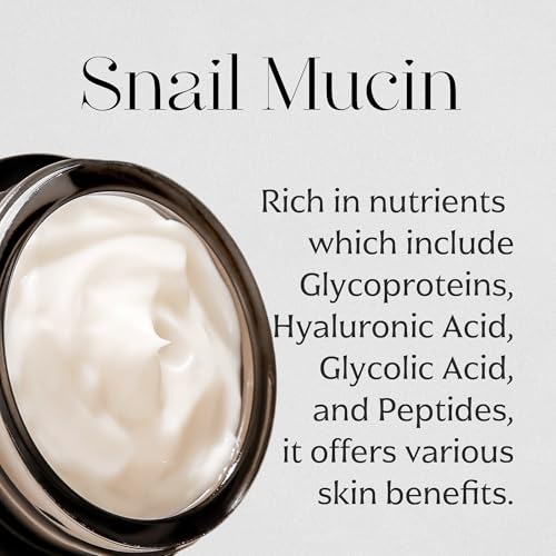 MIZON snail mucin filtrate closeup image highlights nourishing property.