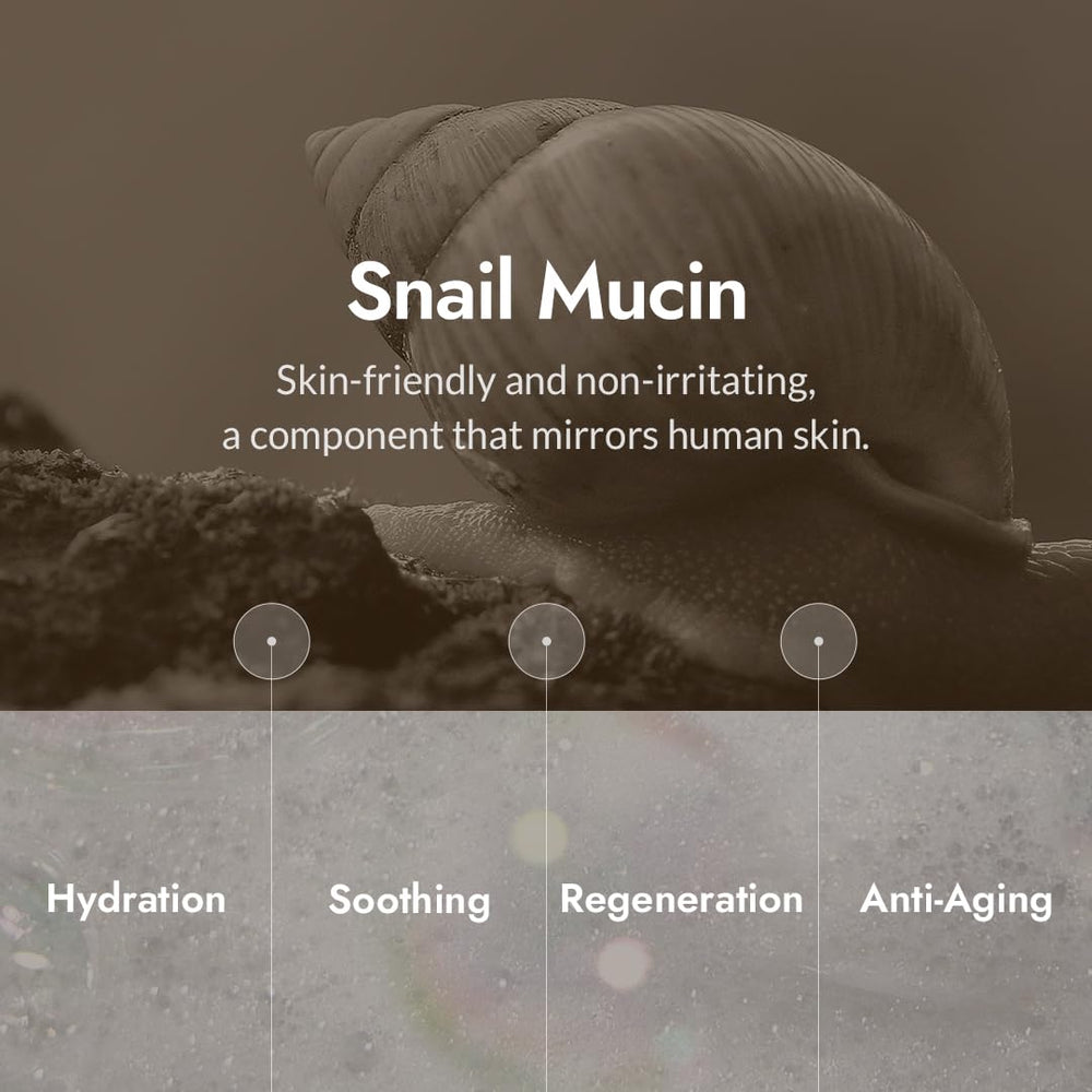 MIZON Snail Repairing Foam Cleanser foam texture with creamy bubbles for cleansing