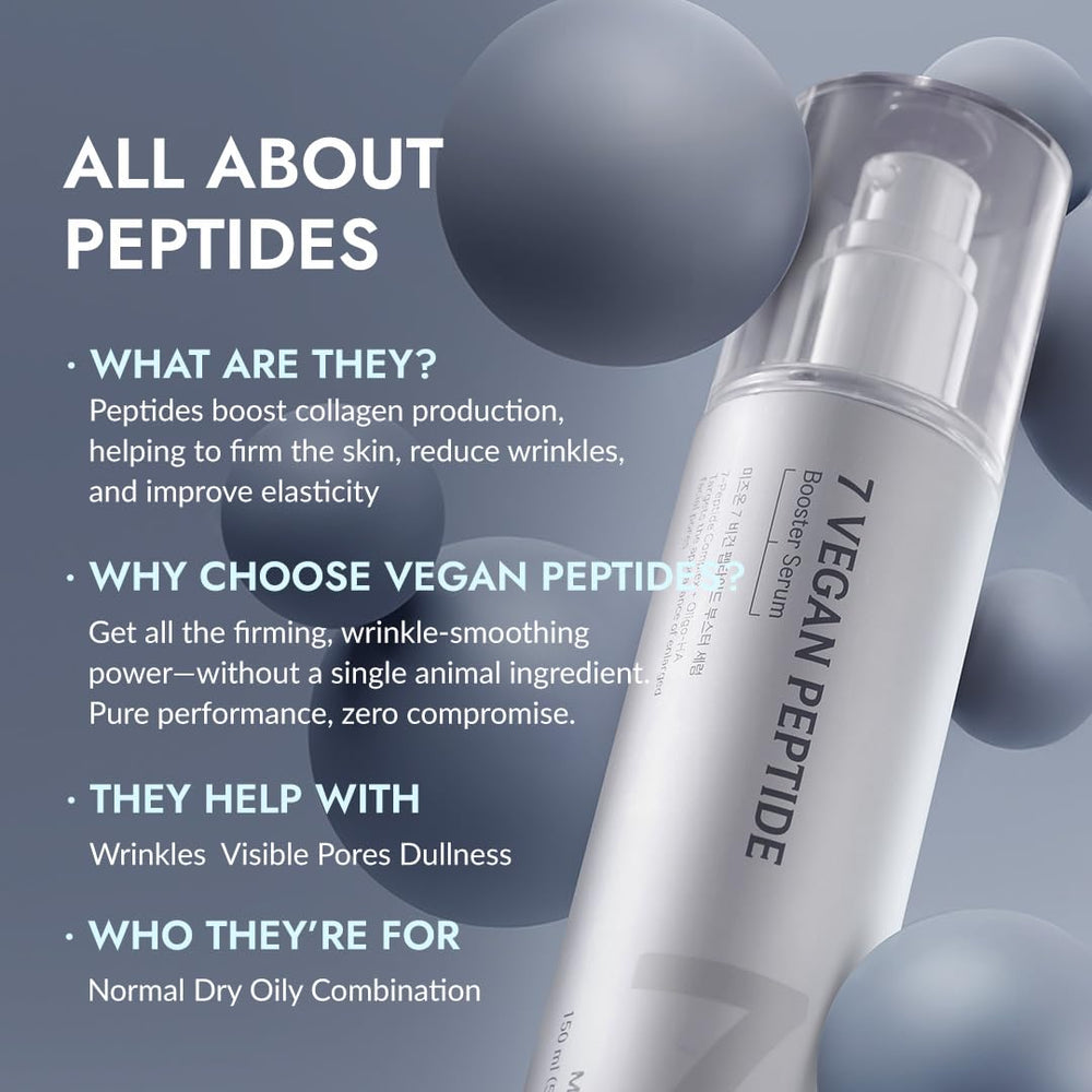 MIZON hyaluronic acid and niacinamide serum close-up highlighting bright, even-toned skin potential.