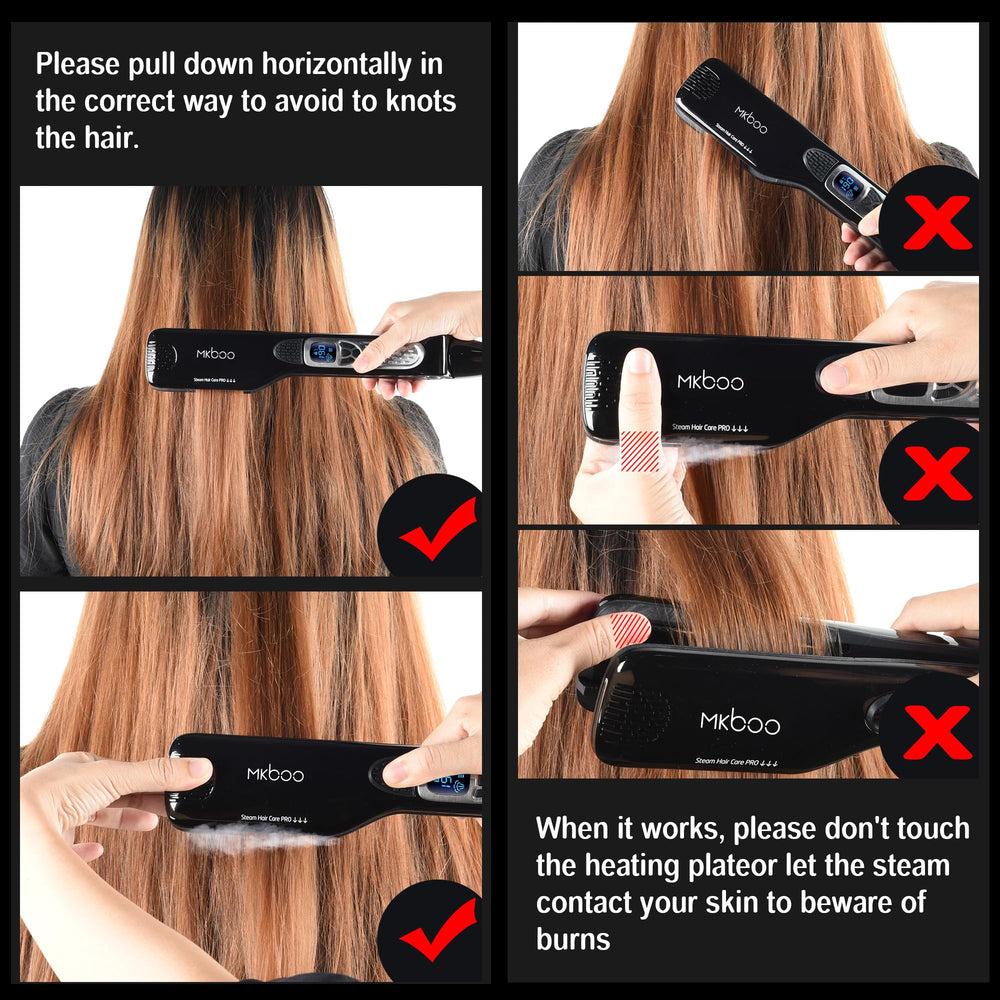 Travel-ready MKBOO kit with dual voltage kettle and hair clips