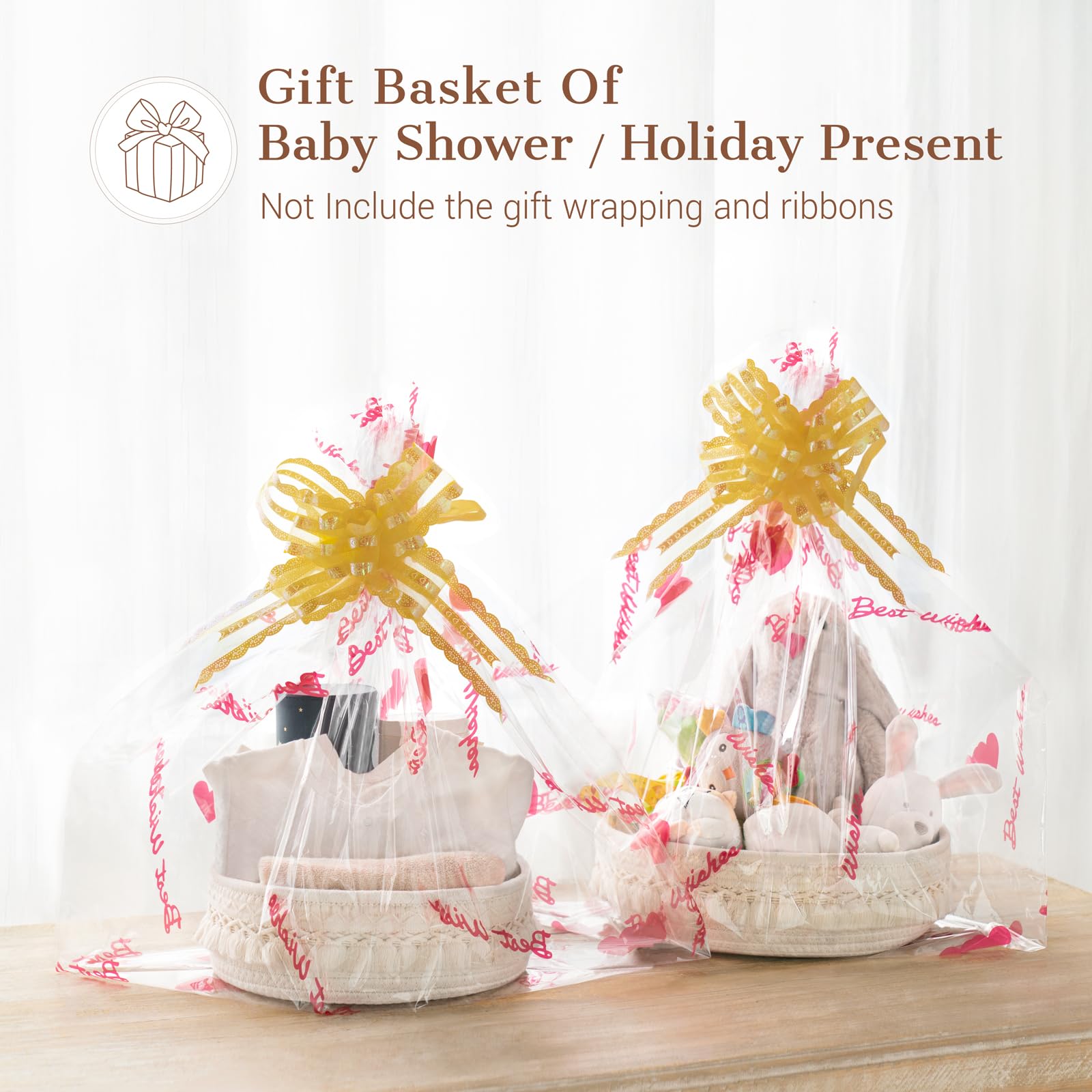 Mkono essentials oils perfume basket organizes skincare and aromatherapy staples at hand.