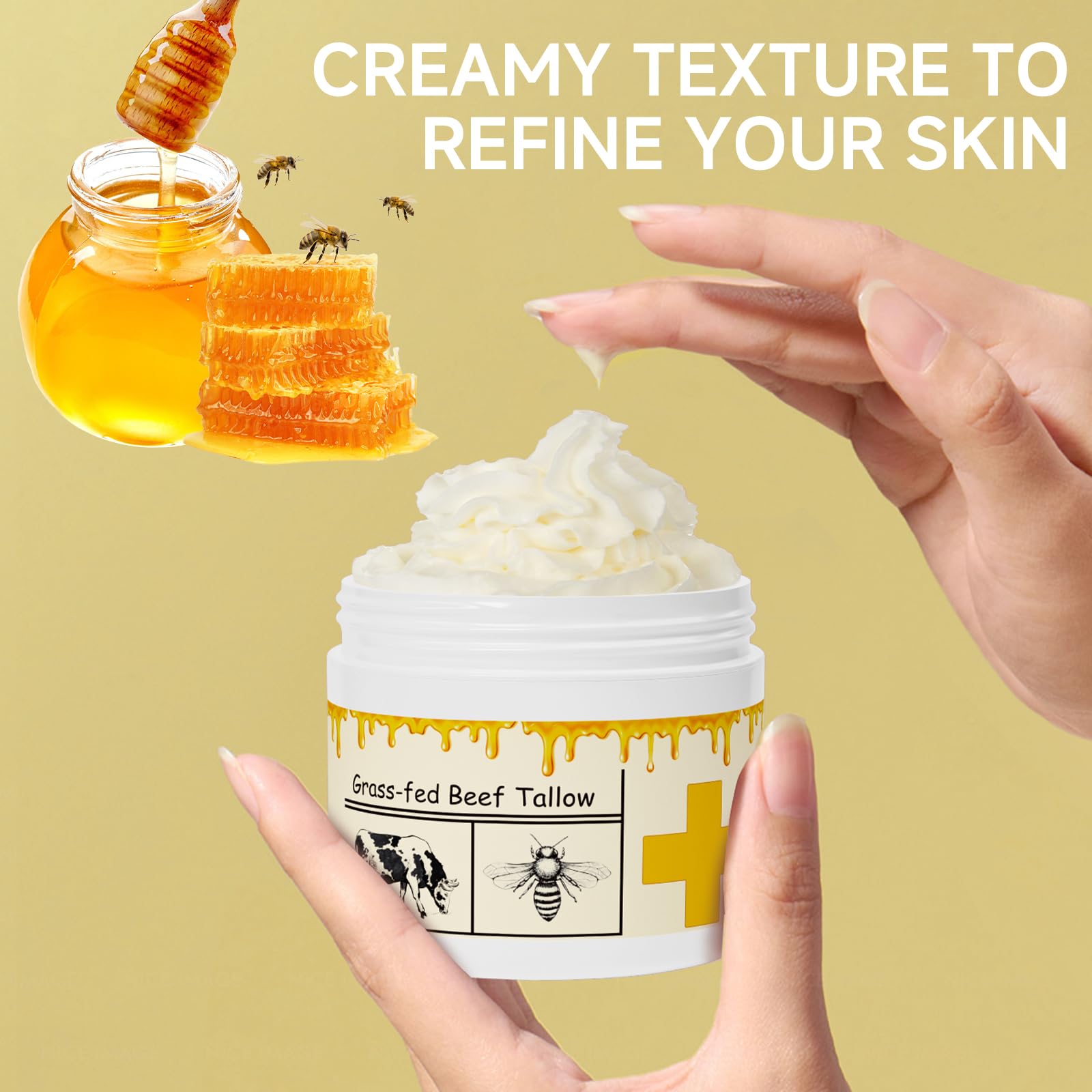 MKZEA beef-tallow-lips-application demonstrates protective moisture for dry lips
