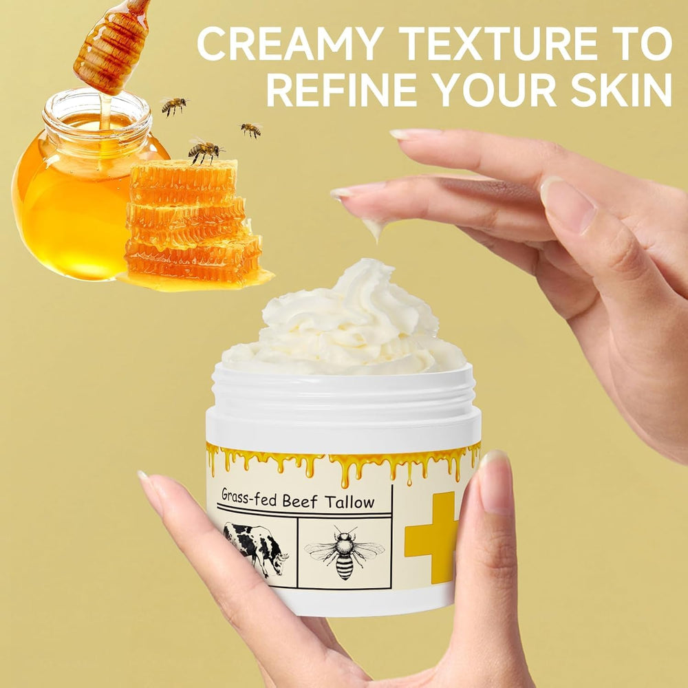 mkzea beef tallow for lips hands elbows provides versatile hydration