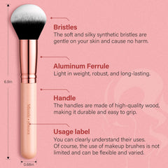 Mlemle crease brush delivering smooth, controlled color placement.