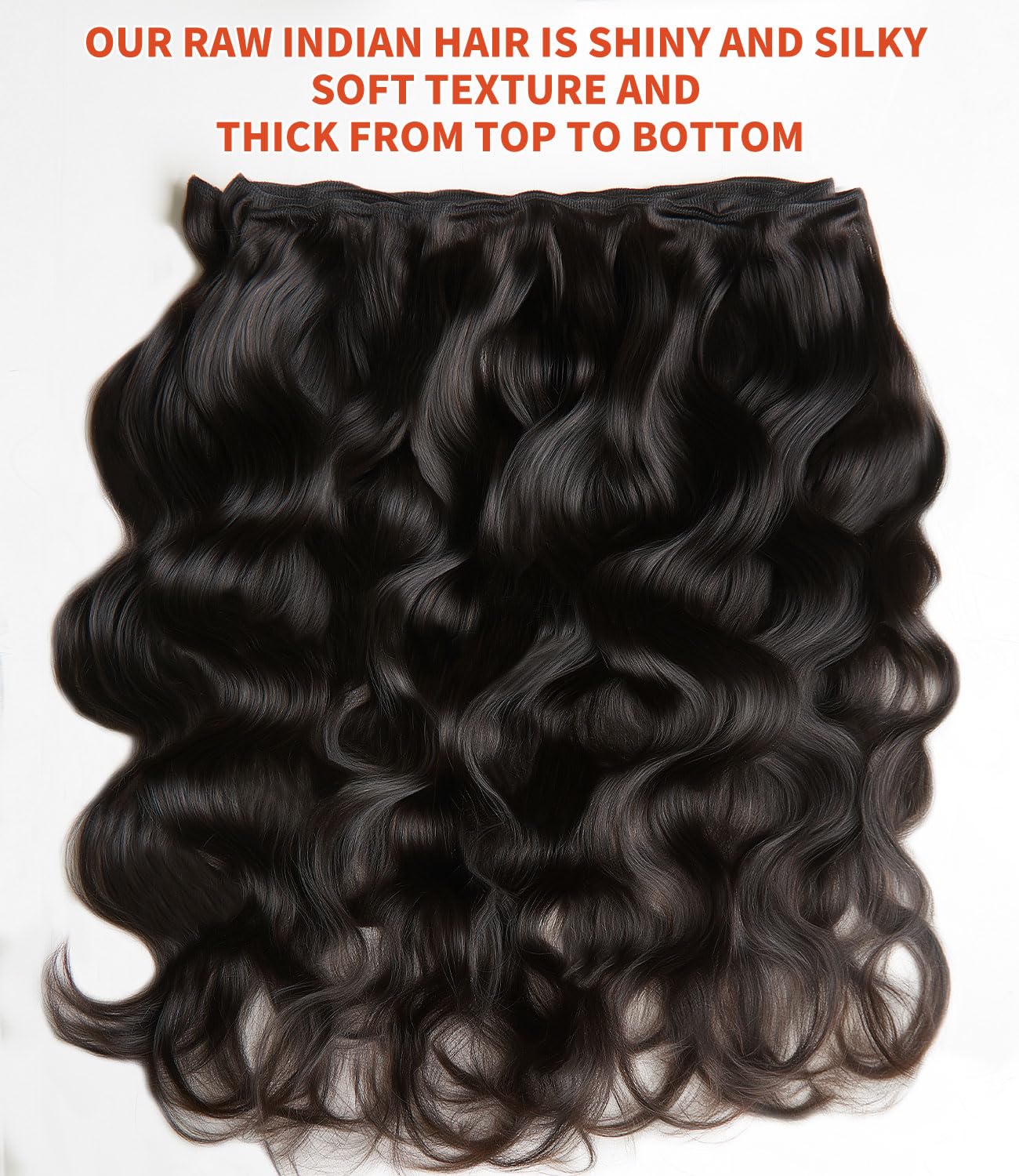 MLIP Raw Indian hair bundles packaging shows pristine condition and gifting appeal.