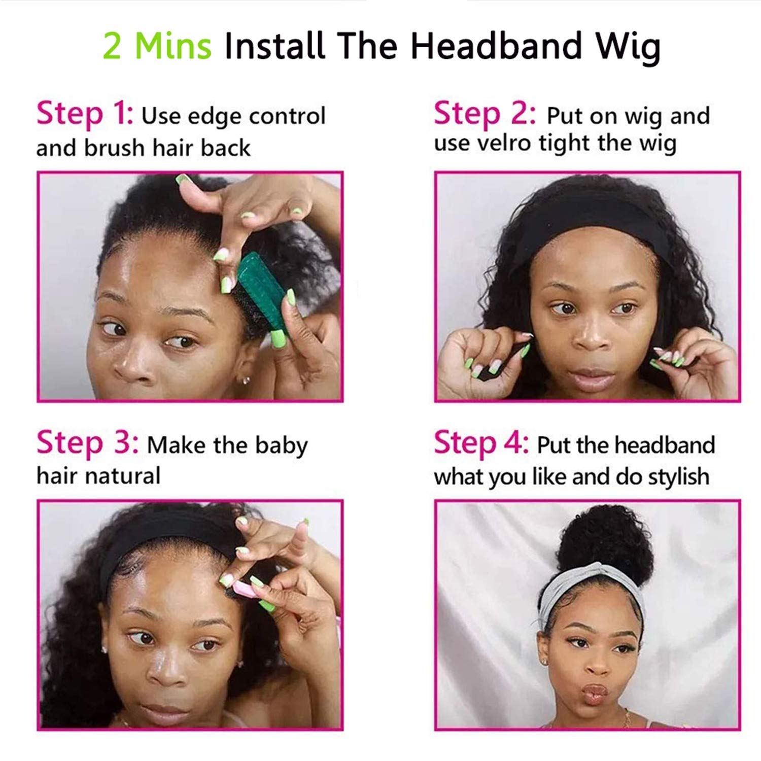 mmiqus packaging includes two random headbands for versatility