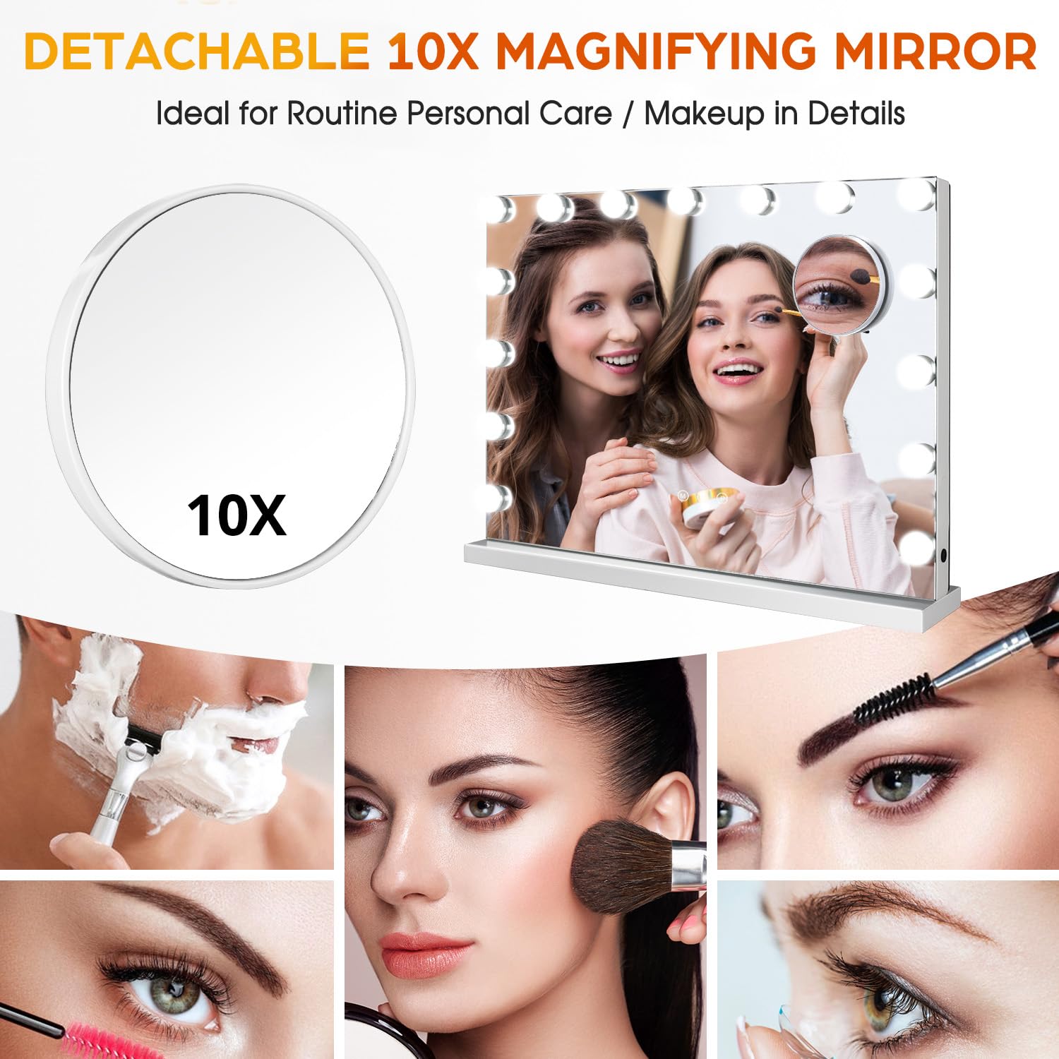 M MIVONDA Hollywood vanity mirror gift-ready packaging for special occasions