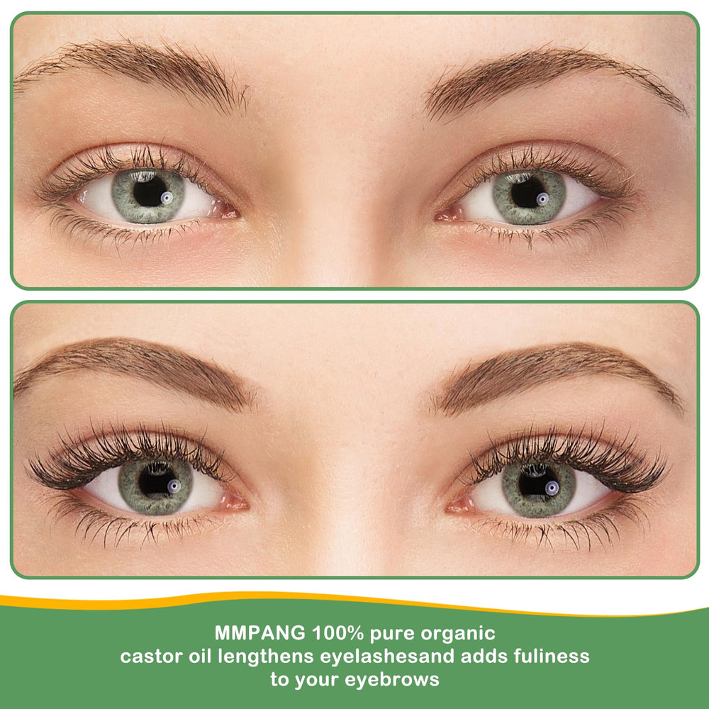 MMPANG Hair growth Castor Oil application suggests natural growth support.