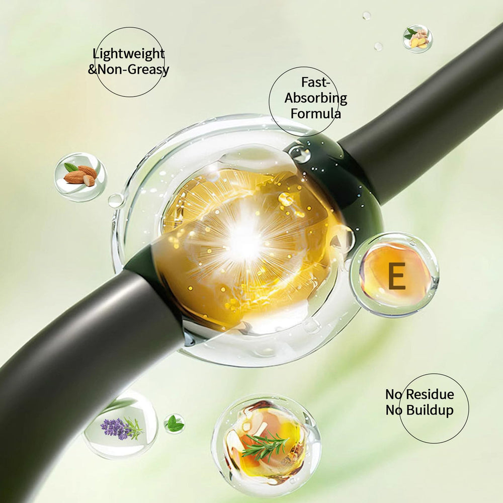 MMPANG rosemary oil packaging detail shows eco-friendly packaging and premium branding