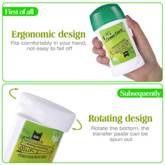 MO MOLONG 4-layer transfer paper demonstrates clear stencil transfer