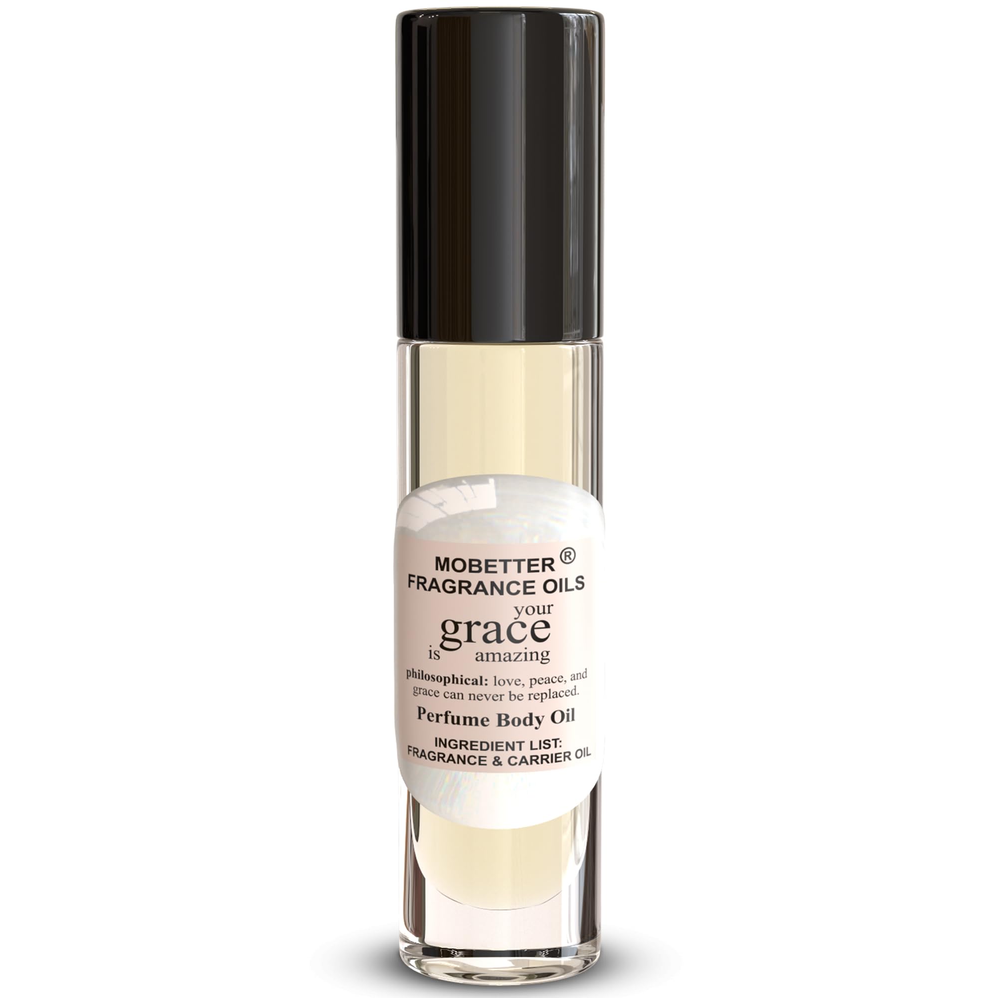 MOBETTER Aceite corporal perfume para mujer, aplicación roll-on diaria.