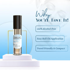 MOBETTER FRAGRANCE OILS Hues of Blue Light roller is travel-friendly for on-the-go refreshment.
