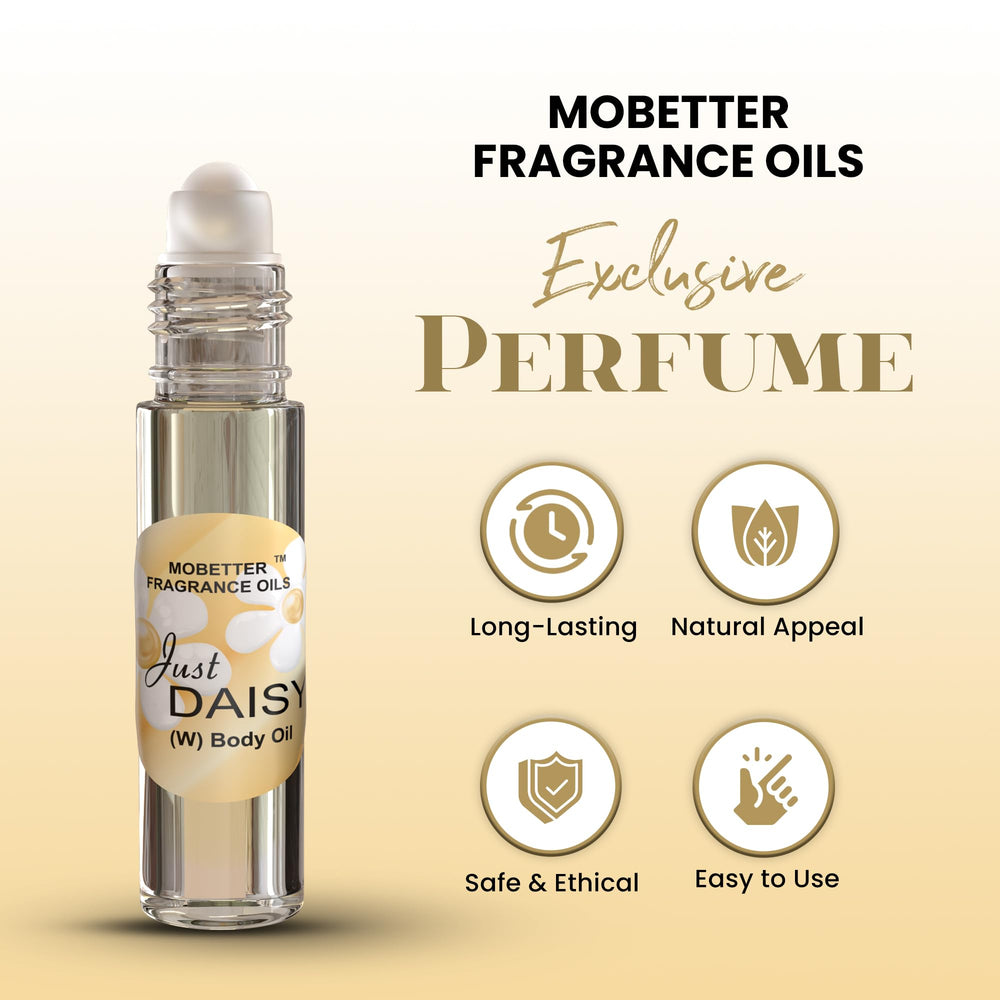 MOBETTER Just Daisy on skin dab for personal scent layering