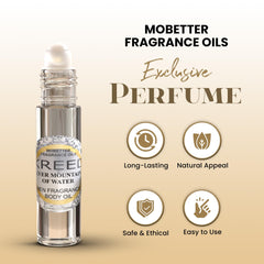 Kreed Silver Mountains of Water cap close-up—precision roll-on for controlled application