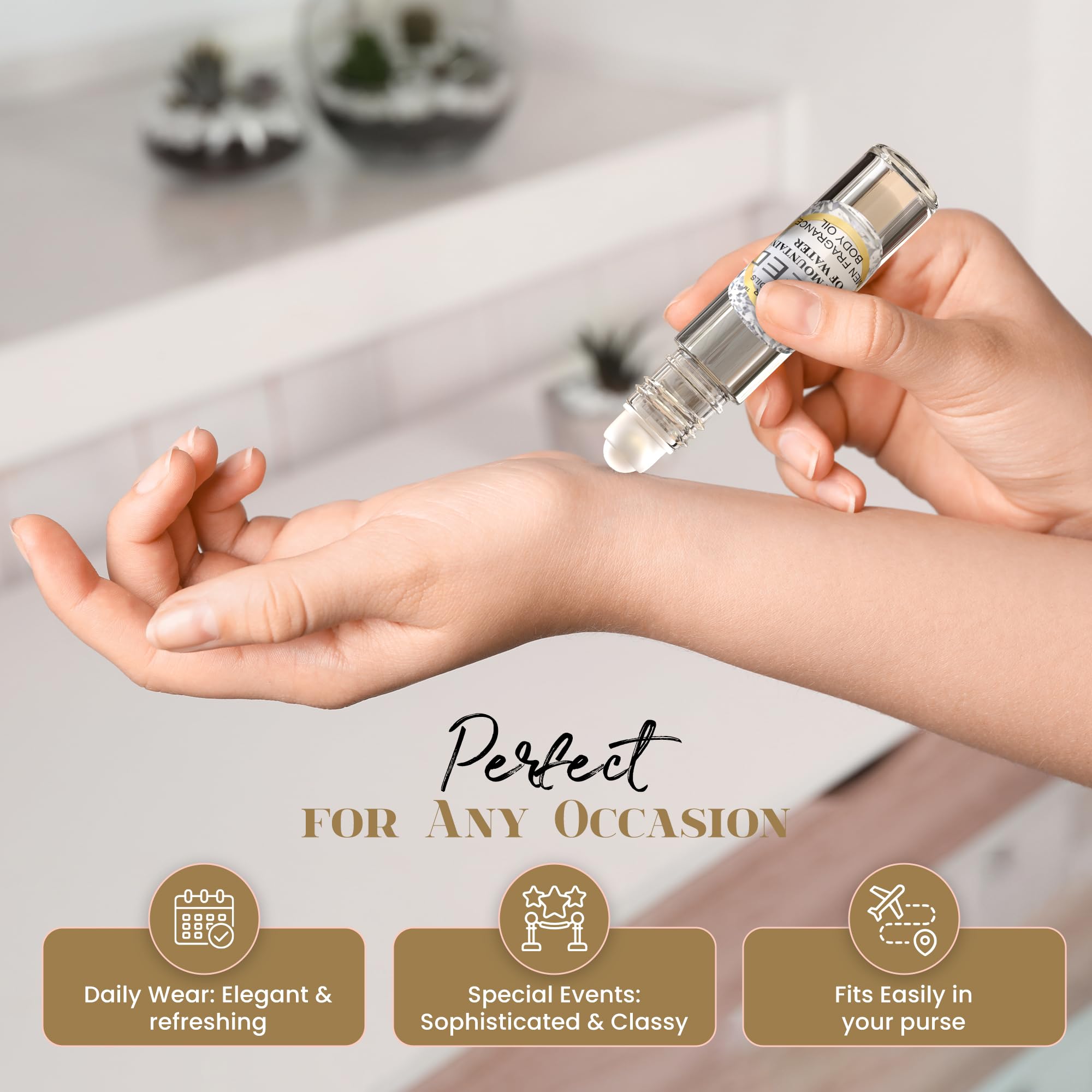 Kreed Silver Mountains of Water precise-roll-on—clean, mess-free fragrance delivery