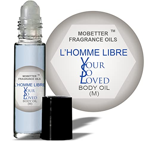 MOBETTER FRAGRANCE OILS L'Homme Libre bottle for long-lasting daily scent.