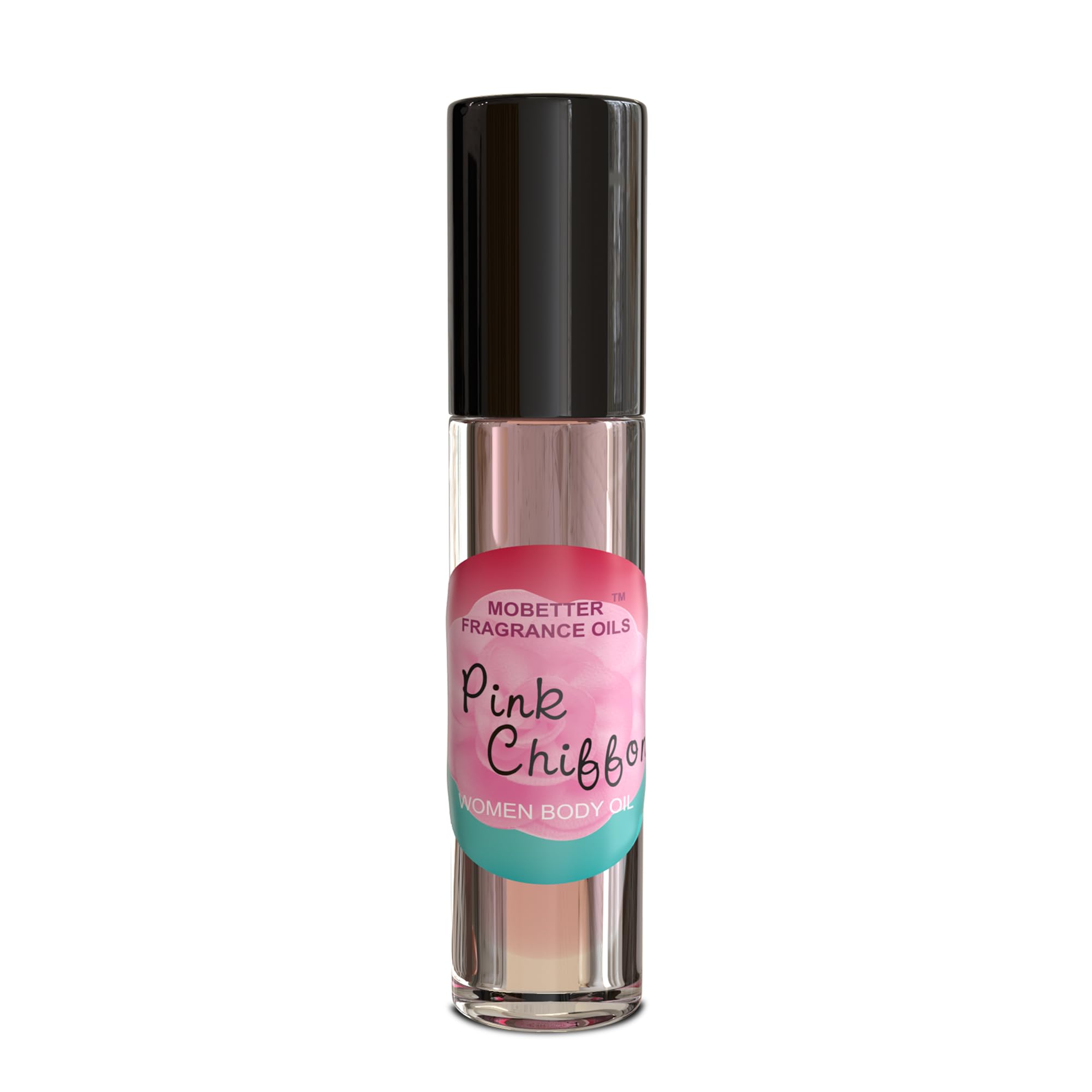 MOBETTER FRAGRANCE OILS Pink Chiffon packaging communicates premium scent inspiration.