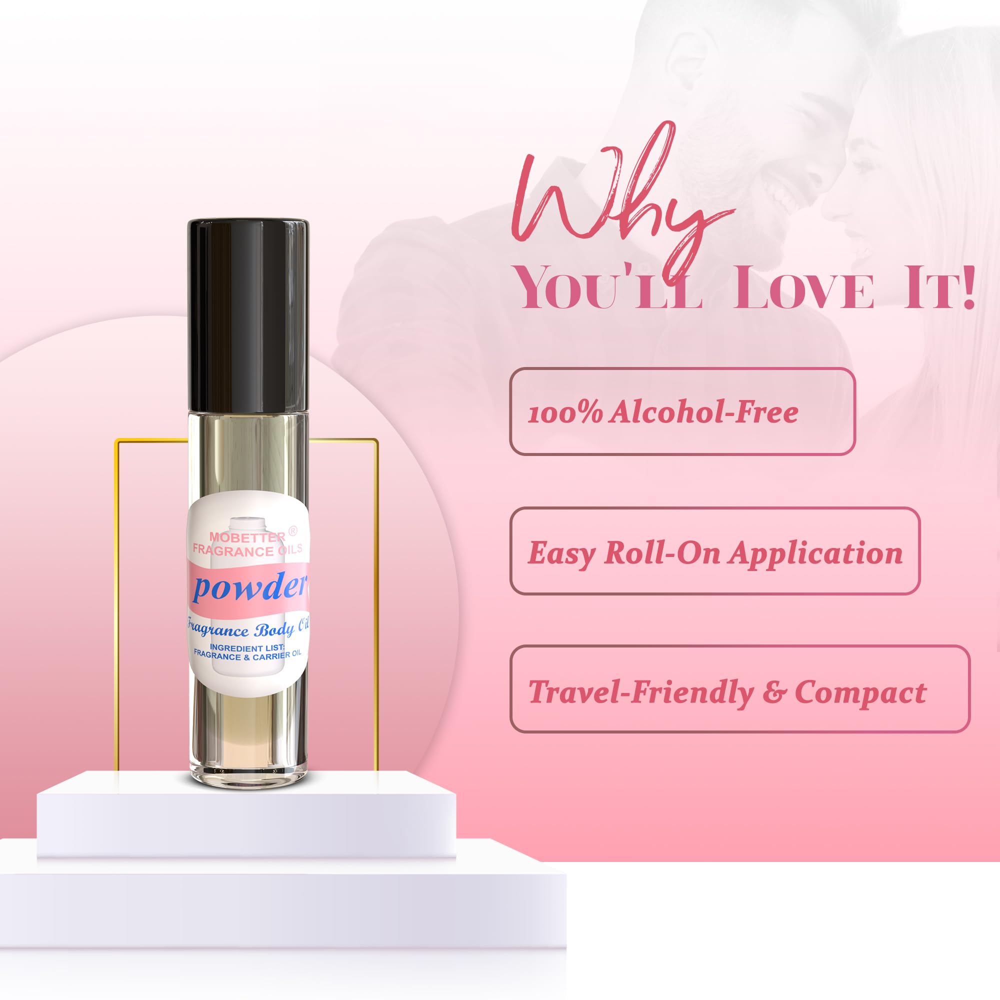 MOBETTER FRAGRANCE OILS powder fresh scent swatch reveals powdery notes