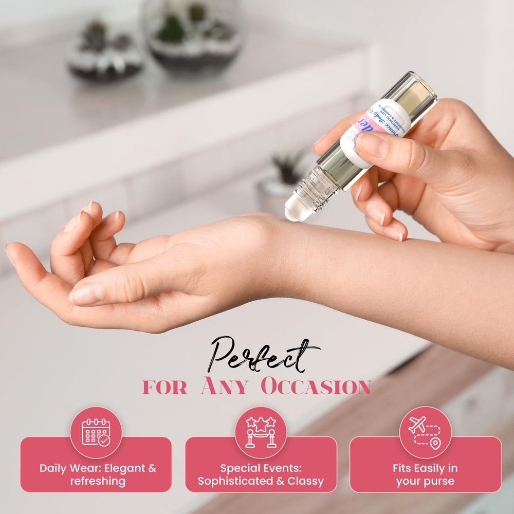 MOBETTER FRAGRANCE OILS powder fresh scent travel-size bottle