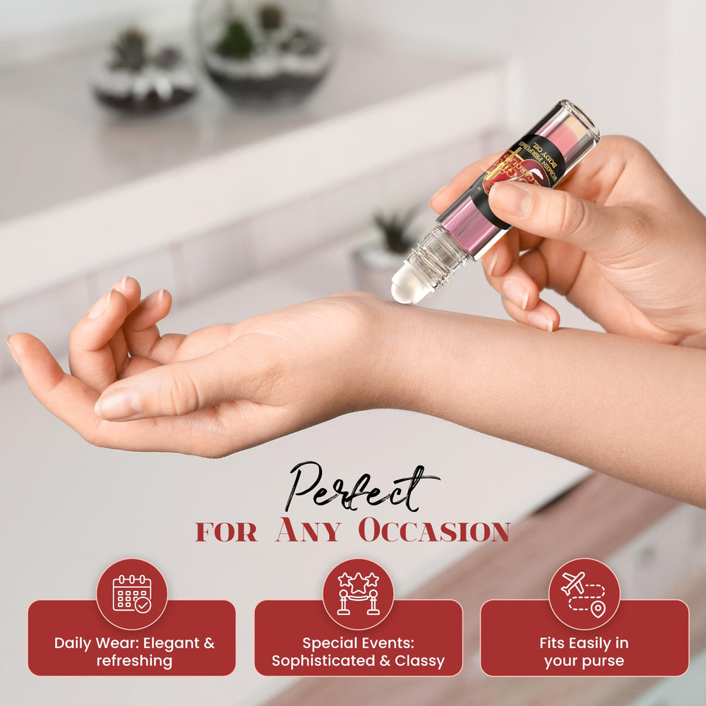 MOBETTER FRAGRANCE OILS She's a Very Good Girl packaging design highlights premium fragrance.
