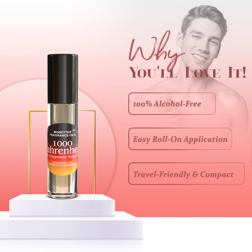 MOBETTER FRAGRANCE OILS travel-size roll-on ideal for on-the-go touch-ups