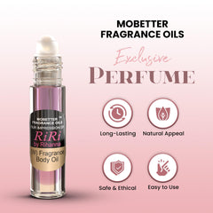 MOBETTER RiRi, textura de aceite perfumado, aroma persistente durante todo el día.