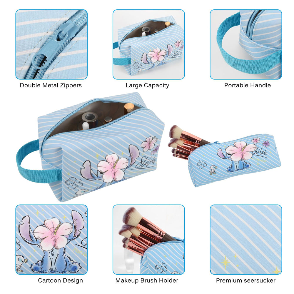 MOBRWUVS bolso con cremallera para organización rápida de productos.