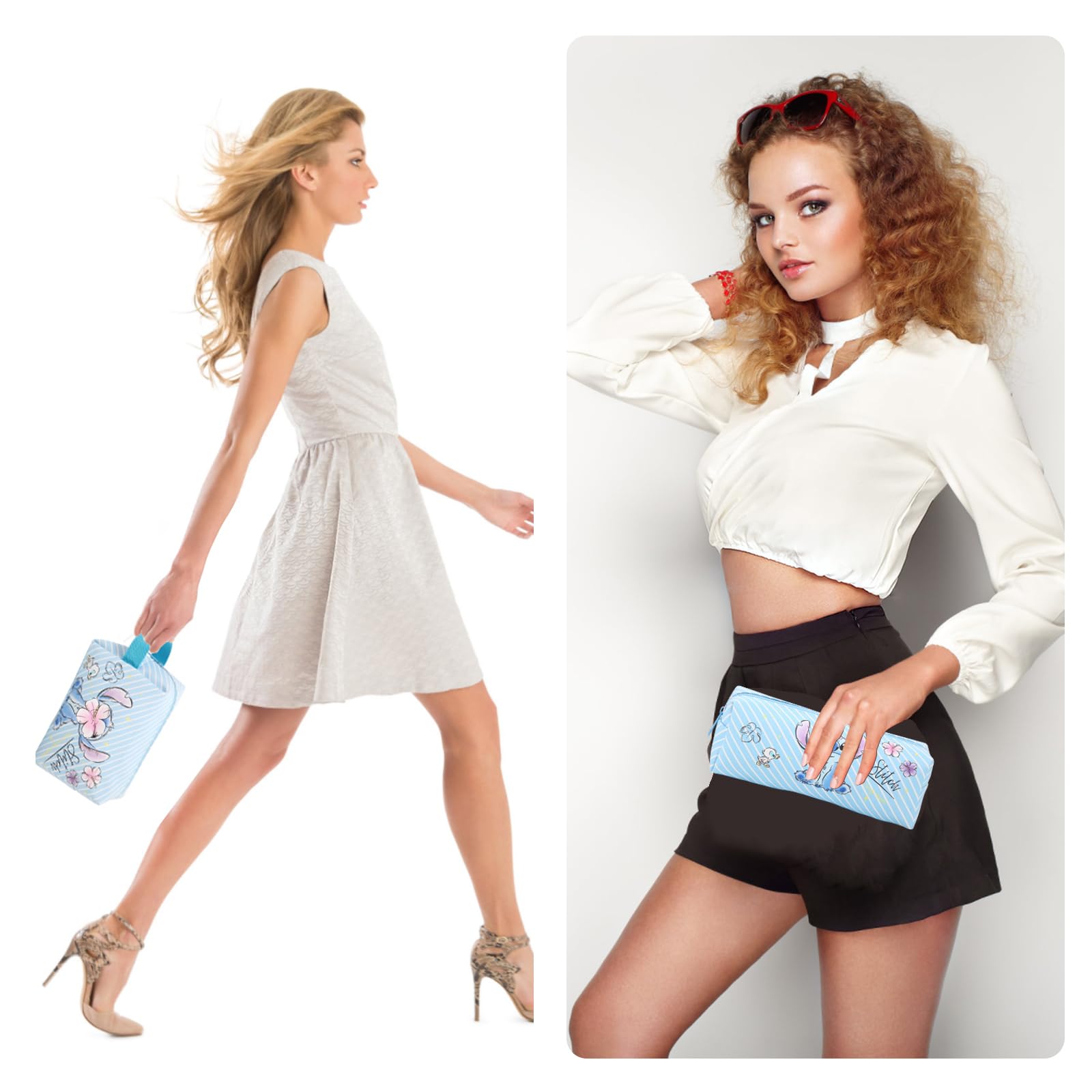 MOBRWUVS bolsa azul con diseño animal para uso diario.