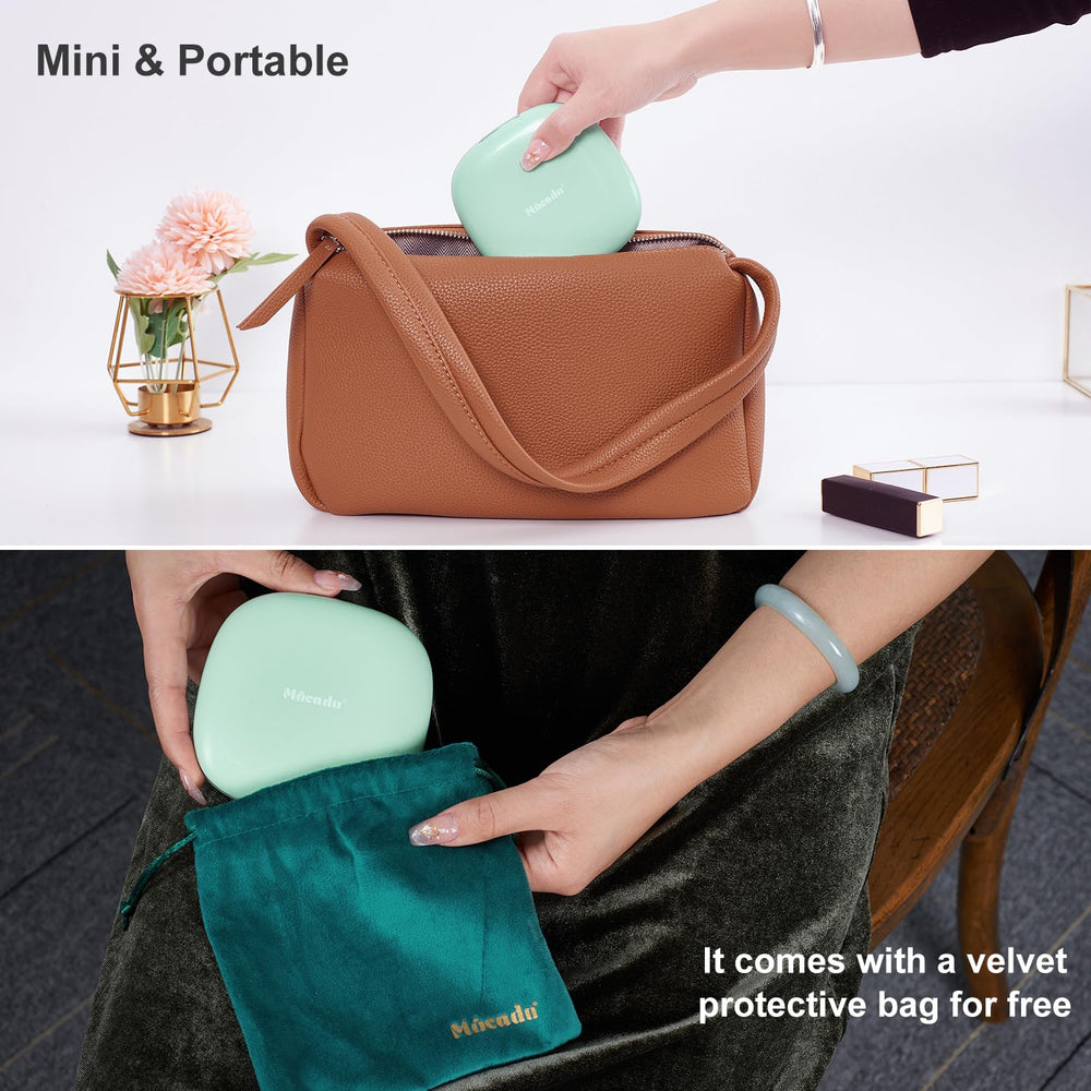 Mocado ultra-thin compact size fits purse easily