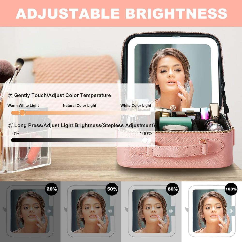 Mocado eight premium brushes included for versatile makeup application.