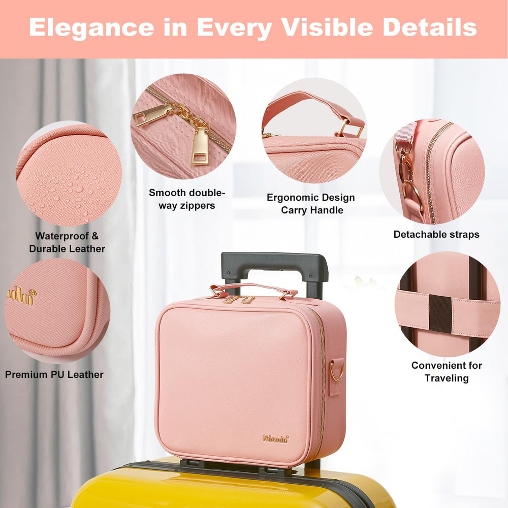 Mocado travel bag exterior in waterproof synthetic leather for durability.
