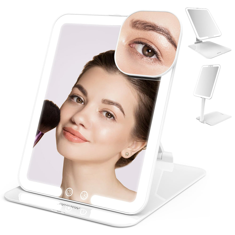 Mocado travel makeup mirror lighting options for precise application