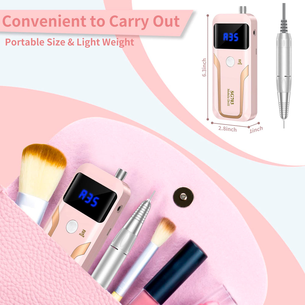 MOCOWIND aluminum alloy handpiece provides comfortable grip and low vibration.