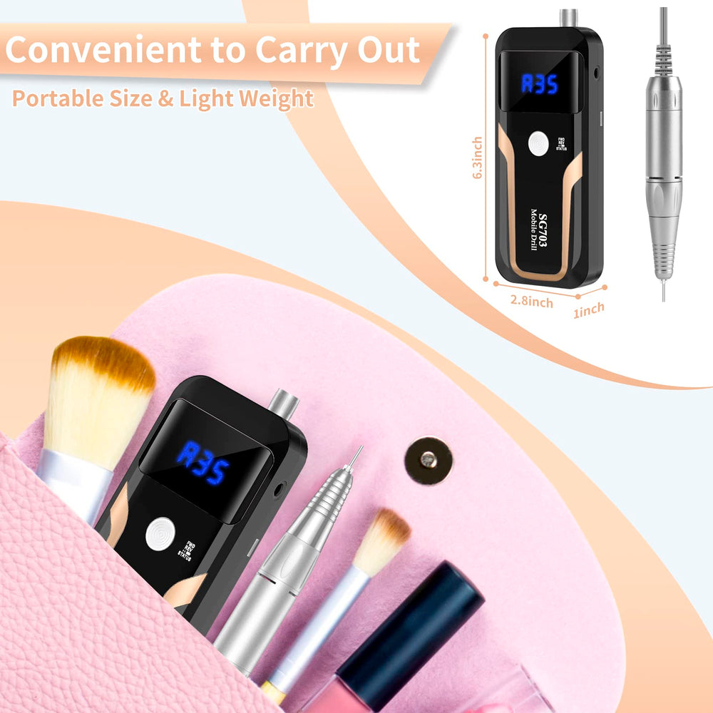 MOCOWIND aluminum handpiece provides low heat and quiet operation for comfortable use.
