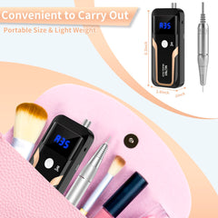 MOCOWIND aluminum handpiece provides low heat and quiet operation for comfortable use.