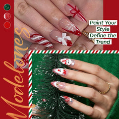 Modelones almond nail tips 15 sizes for precise almond shaping
