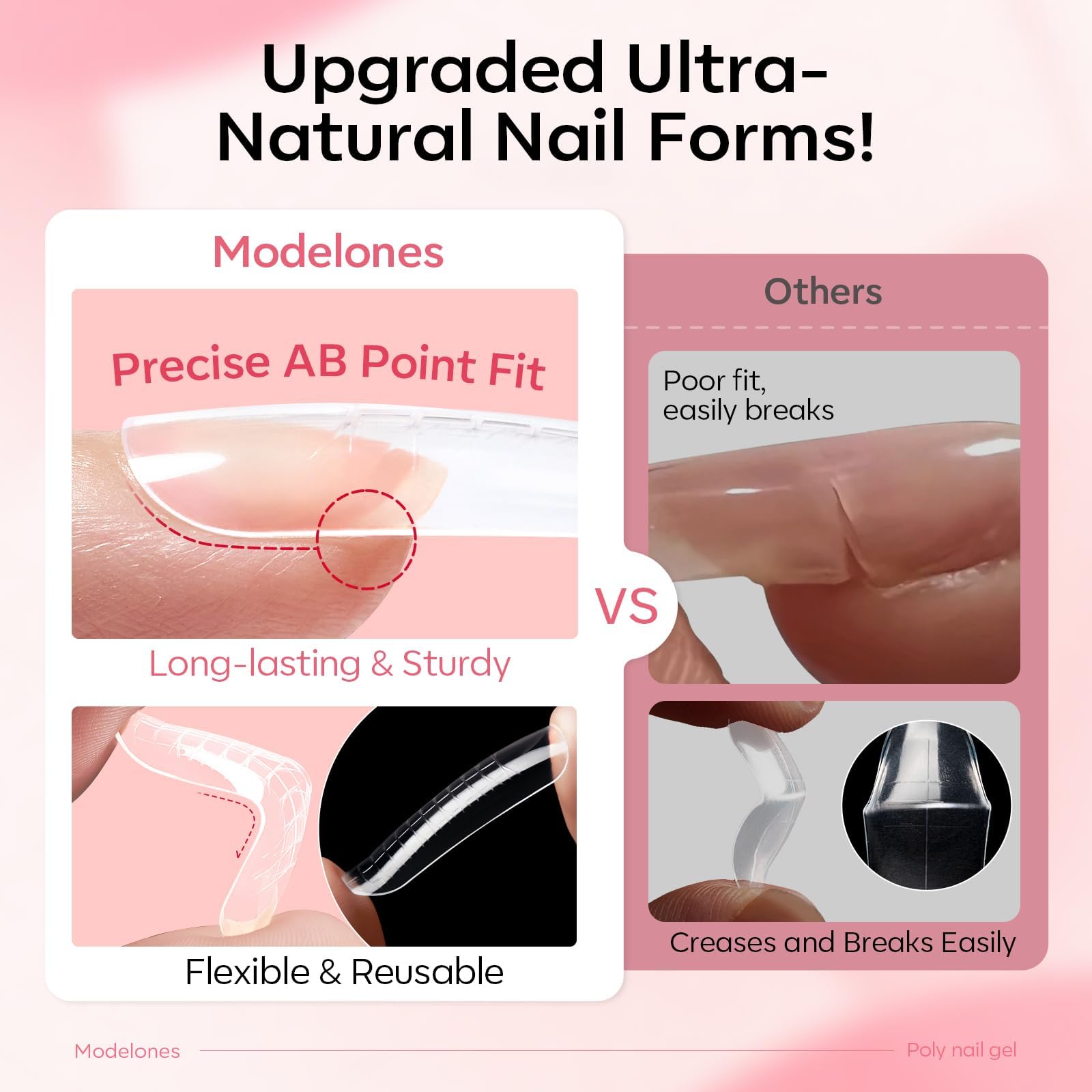 Modelones base and top coat bottles securing glossy, chip-resistant finish for longer wear