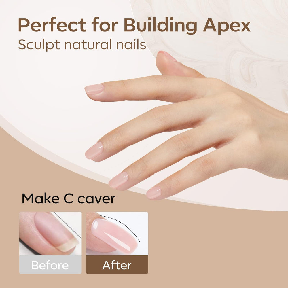 Modelones Builder Nail Gel bubble-free cure under UV/LED light