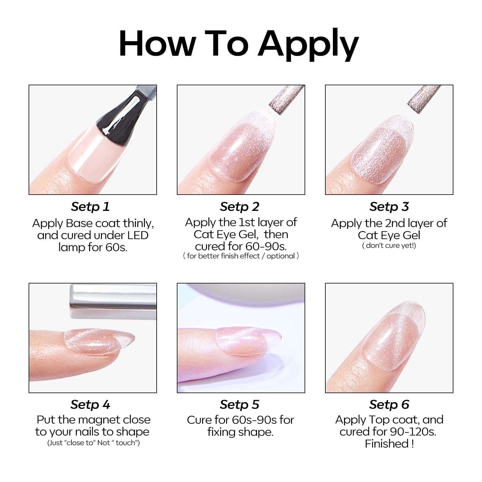 Modelones Cat Eye Gel Inspire Gel technology with lasting shine.