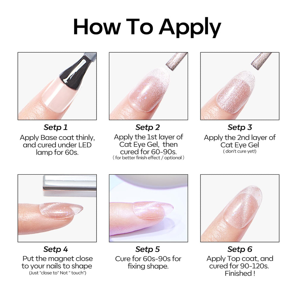 Modelones Cat Eye Gel Inspire Gel technology with lasting shine.